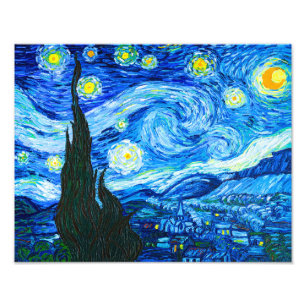 Van Gogh Starry Night Photo Print