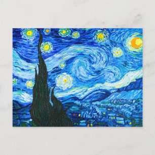 Van Gogh Starry Night Postcard