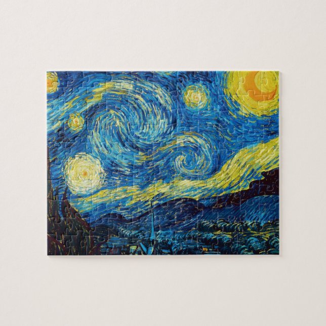 Van Gogh Starry Night Puzzle (Horizontal)
