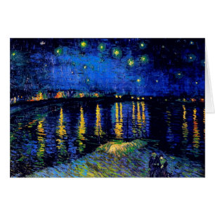 Van Gogh Starry Night Rhone (F474) Fine Art