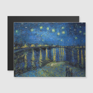 Van Gogh - Starry Night / Rhone Magnetic Card