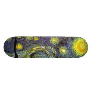 Van Gogh: Starry Night Skateboard