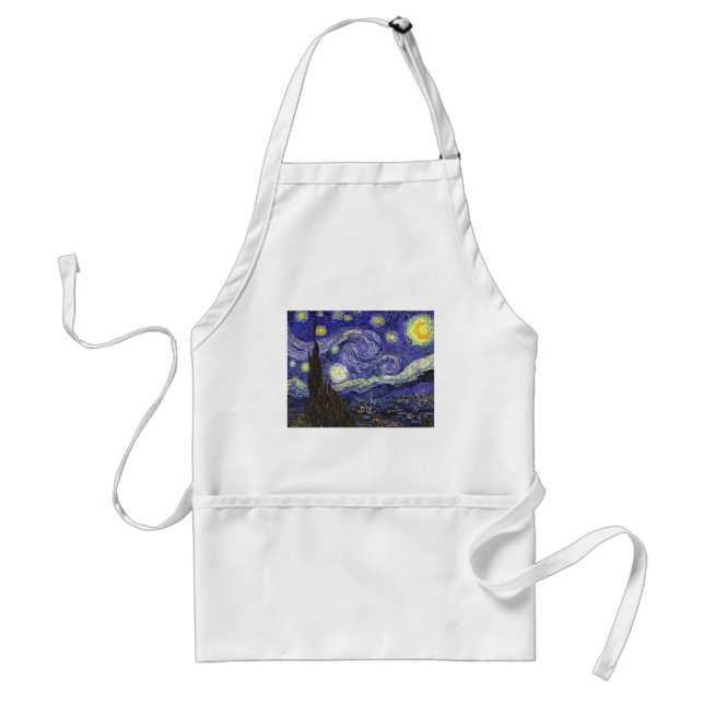 Van Gogh Starry Night Standard Apron (Front)