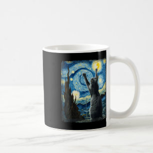 Van Gogh Starry Night Style Artistic Russian Blue Coffee Mug