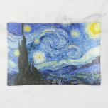 VAN GOGH Starry Night Trinket Trays<br><div class="desc">"van gogh vincent",  starry night, "famous painting",  vintage,  stars,  sky,  "fine art",  blue</div>