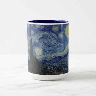 Van Gogh Starry Night Two-Tone Coffee Mug