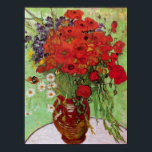 Van Gogh - Still Life Red Poppies and Daisies Poster<br><div class="desc">Still Life Red Poppies and Daisies by Van Gogh. Great painting titled Still Life Red Poppies and Daisies,  made by Van Gogh.</div>