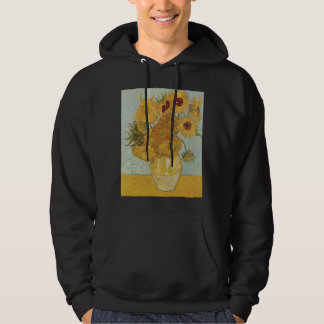 Van Gogh - Still Life: Vase with 12 Sunflowers Hoodie