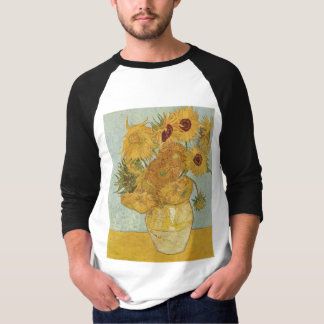 Van Gogh - Still Life: Vase with 12 Sunflowers T-Shirt