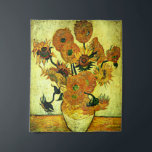 Van Gogh - Still Life Vase with 14 Sunflowers Tapestry<br><div class="desc">Still Life Vase with 14 Sunflowers,  famous painting by Vincent van Gogh</div>