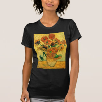 Van Gogh - Still Life Vase With Fifteen Sunflowers T-Shirt