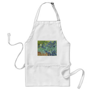 Van Gogh Still Life: Vase with Irises Standard Apron
