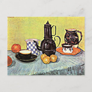 Van Gogh - Still Life with Blue Enamel Coffeepot Postcard