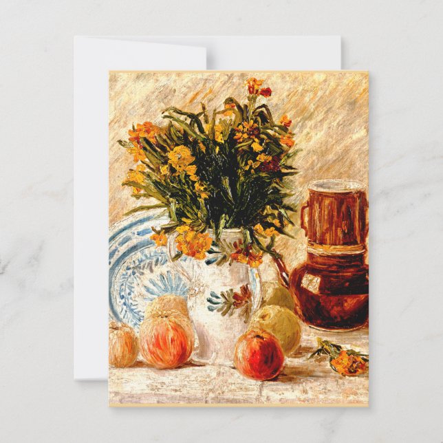 Van Gogh - Still Life with Coffee Pot Card (Front)