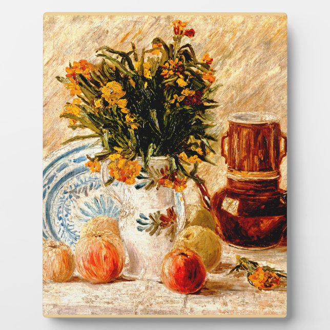 Van Gogh - Still Life with Coffee Pot Plaque (Front)