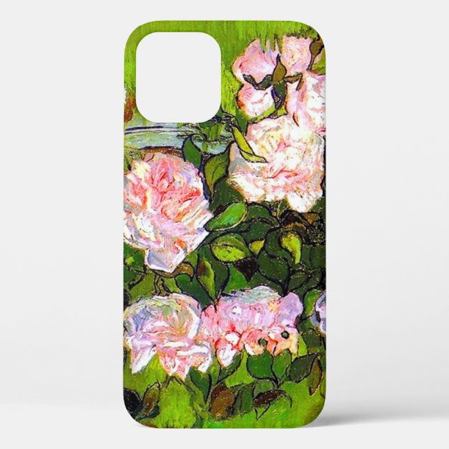 Van Gogh Still Life with Pink Roses Case-Mate iPhone Case (Back)