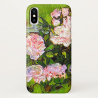 Van Gogh Still Life with Pink Roses