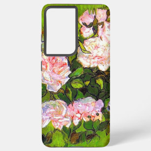 Van Gogh Still Life with Pink Roses Samsung Galaxy Case
