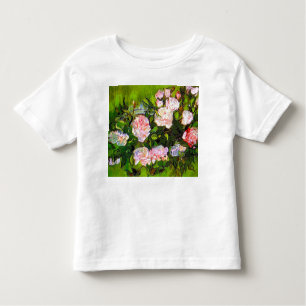 Van Gogh Still Life with Pink Roses Toddler T-Shirt