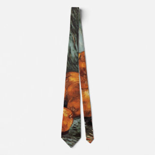Van Gogh Still Life with Quince Pears, Vintage Art Tie