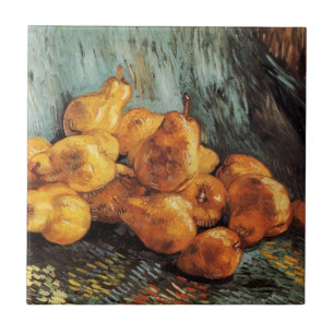Van Gogh Still Life with Quince Pears, Vintage Art Tile