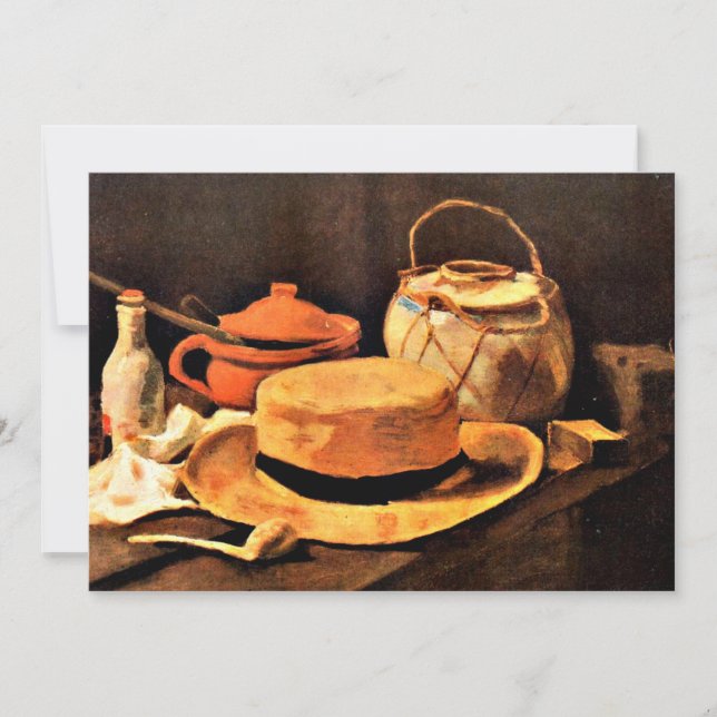 Van Gogh: Still Life with Yellow Hat Card (Front)