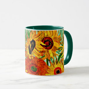 Van Gogh - Sunflowers 12, Mug