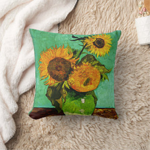 Van Gogh - Sunflowers (3)  Cushion