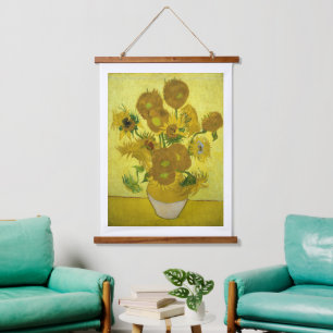 Van Gogh - Sunflowers, 4th Version, Repetition Hanging Tapestry