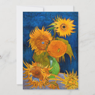 Van Gogh Sunflowers Announcement