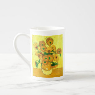Van Gogh Sunflowers Bone China Mug