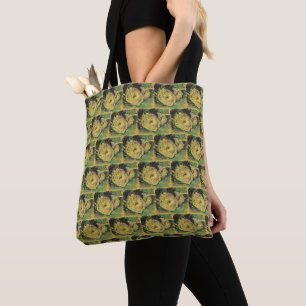 Van Gogh Sunflowers - Bright Yellow Floral Art Tote Bag