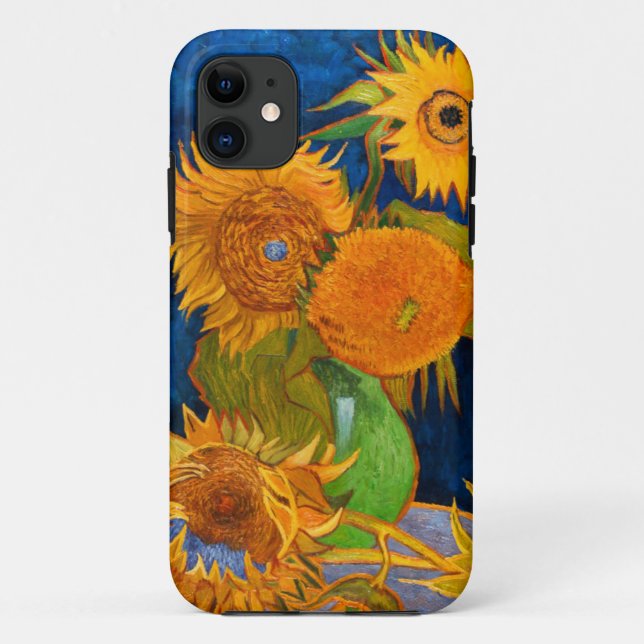 Van Gogh Sunflowers Case-Mate iPhone Case (Back)