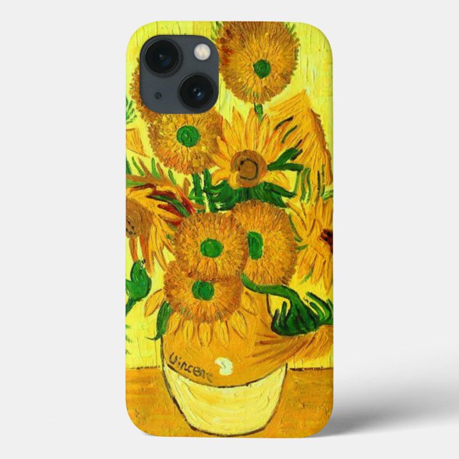 Van Gogh Sunflowers Case-Mate iPhone Case (Back)
