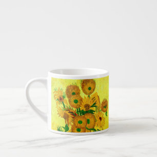 Van Gogh Sunflowers Espresso Cup