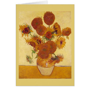 Van Gogh Sunflowers (F454) Vintage Fine Art