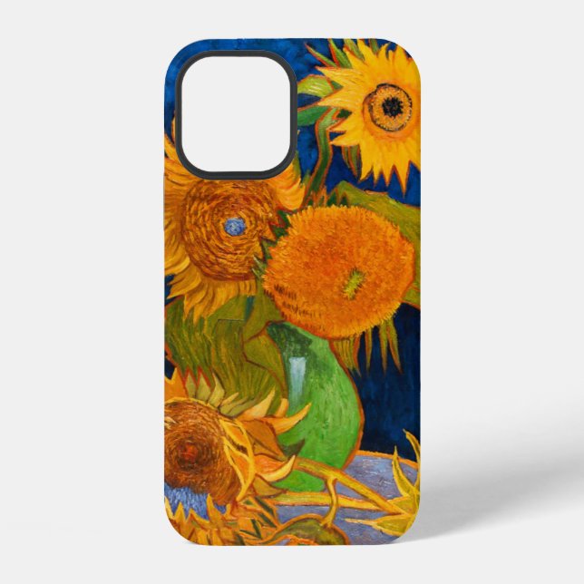 Van Gogh Sunflowers iPhone Case (Back)