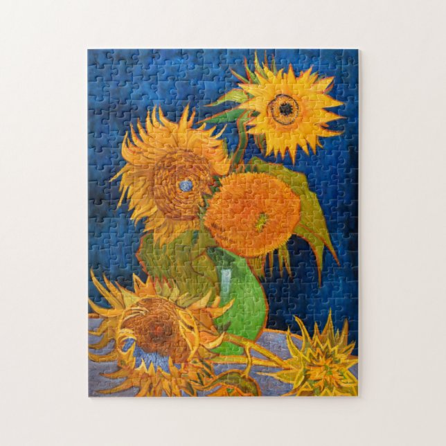 Van Gogh Sunflowers Jigsaw Puzzle (Vertical)