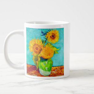Van Gogh Sunflowers  Large Coffee Mug