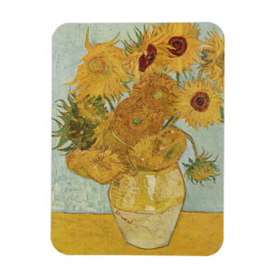 Van Gogh Sunflowers Magnet