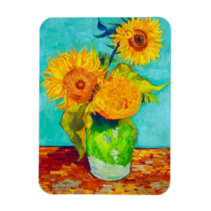 Van Gogh Sunflowers Magnet