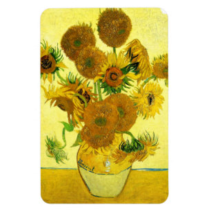 Van Gogh Sunflowers Magnet