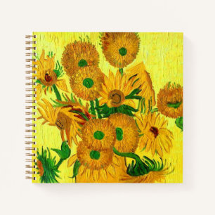 Van Gogh Sunflowers Notebook