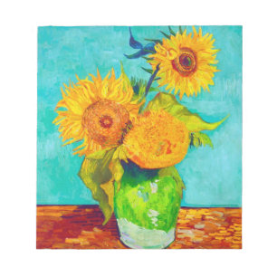 Van Gogh Sunflowers  Notepad