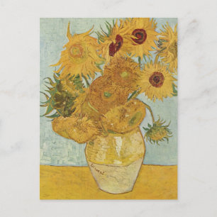 Van Gogh Sunflowers Postcard