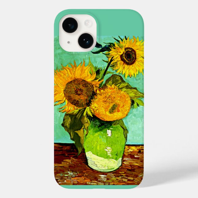Van Gogh - Sunflowers Three Case-Mate iPhone Case (Back)