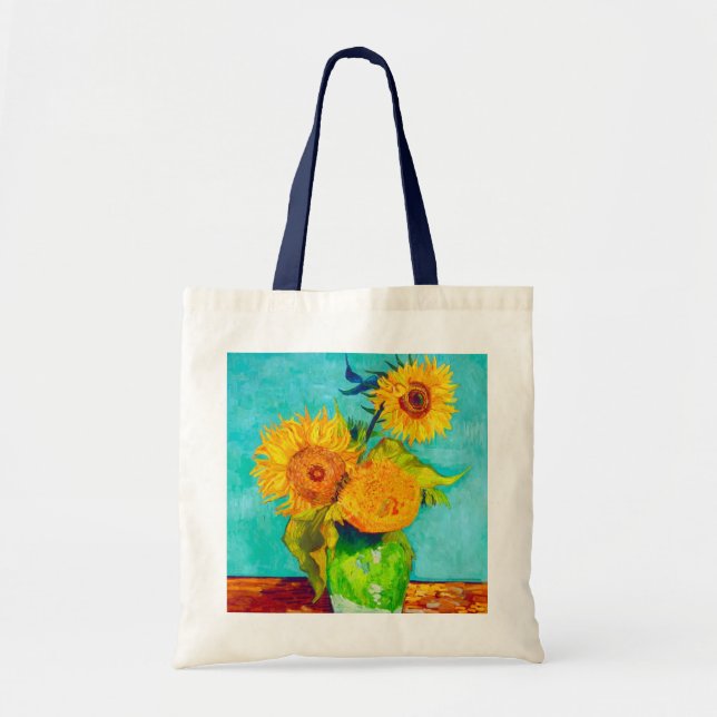 Van Gogh Sunflowers  Tote Bag (Front)