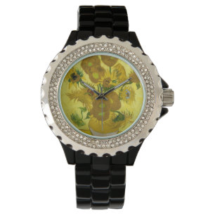 Van Gogh Sunflowers Watch