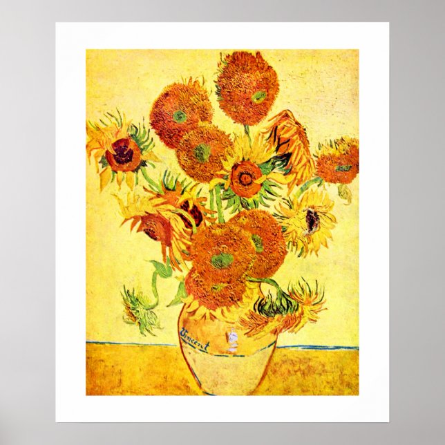 Van Gogh SunflowersFine Art Print 20x24 (Front)