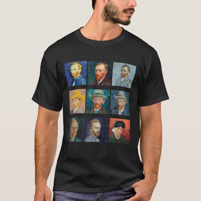 Van Gogh T-Shirt | Van Gogh Self-Portrait Tee (Front)